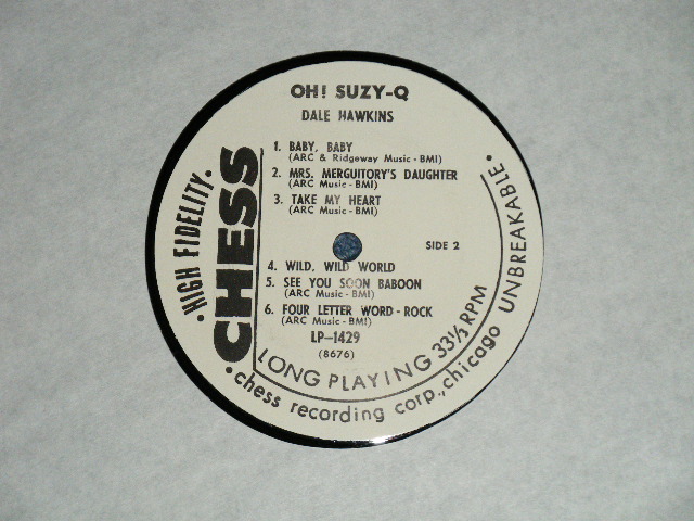 画像: DALE HAWKINS - OH! SUZY-Q (MINT/MINT) / 2011 EU EUROPE Reissue Used LP 