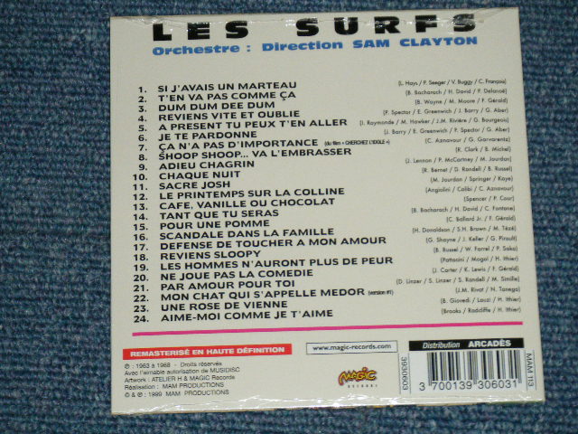 画像:  LES SURF - POTRTRAIT - 1963/1968 ( SEALED) / 1999 FRANCE ORIGINAL "Brand New Sealed"  CD /
