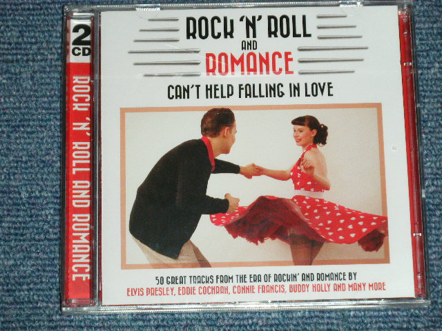 画像1: v.a. Omnibus ( ELVIS PRESLEY, BUDDY HOLLY, BOBBY VEE, DION, DRIFTERS, JOHNNY PRESTON,+ More )  - ROCK 'N' ROLL and ROMANCE - CAN'T HELP FALLING LOVE   ( SEALED) / 2015 UK ORIGINAL EU Press  "Brand New Sealed"  2-CD /