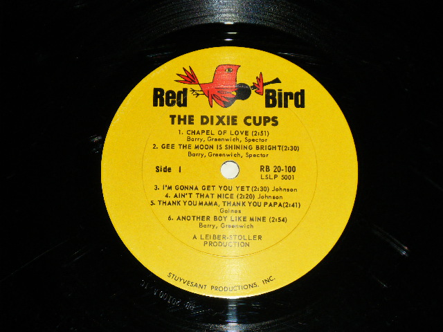 画像: THE DIXIE CUPS - CHAPEL OF LOVE( VG++/Ex+ : Tape Seam,WOBC ) / 1964 US AMERICA ORIGINAL MONO Used LP 