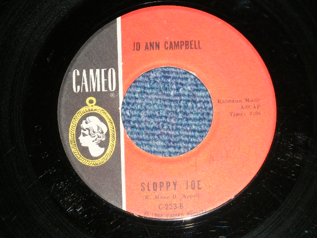 画像: JO ANN CAMPBELL - WOLVERTON MOUNTAIN : SLOOPY JOE  ( Ex/Ex  Looks:Ex-, WOL  )  / 1960 US AMERICA ORIGINAL   Used 7" SINGLE 