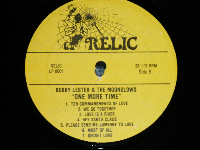 画像: BOBBY LESTER & The MOONGLOWS - ONE MORE TIME ( MINT-/MINT-)  / 1980's  US AMERICA Used LP 