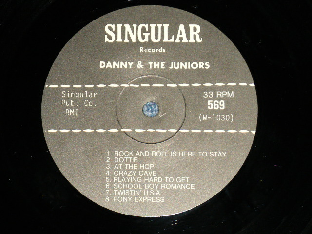 画像: DANNY and The JUNIORS -  ROCK and ROLL IS HERE TO STAY  (16 TRACKS)  ( Ex+++/MINT- )  / 1980's EUROPE   Used LP 