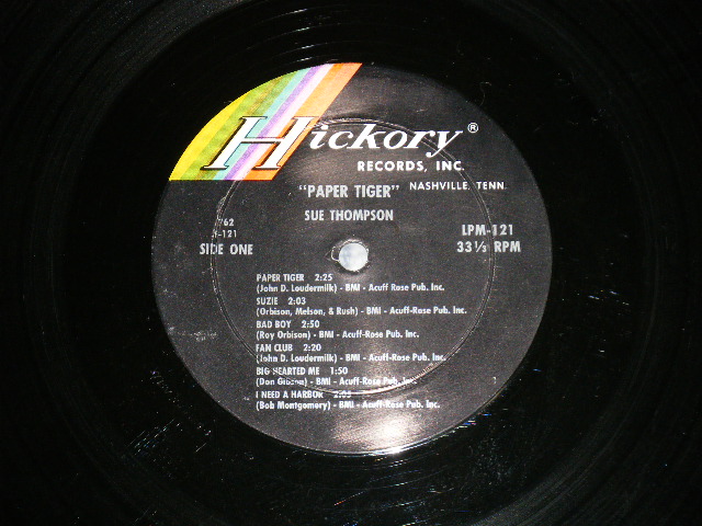 画像: SUE THOMPSON - PAPER TIGER (Ex++/Ex+++ BB, BROWNING) / 1965 US AMERICA ORIGINAL MONO Used LP  