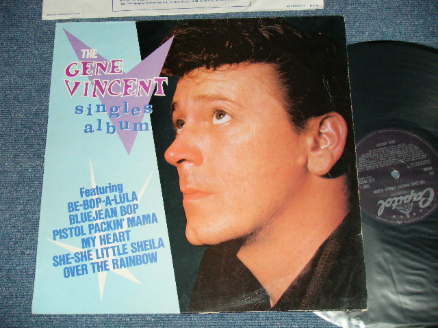画像1: GENE VINCENT - SINGLES ALBUM (Ex++/MINT-) / 1981  UK ENGLAND Used LP 
