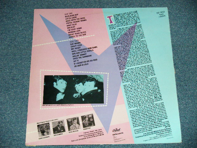 画像: GENE VINCENT - SINGLES ALBUM (Ex++/MINT-) / 1981  UK ENGLAND Used LP 