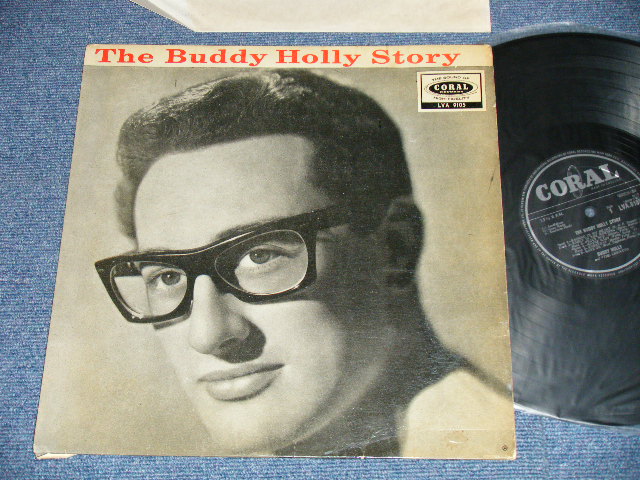 画像1: BUDDY HOLLY  - The BUDDY HOLLY STORY (Matrix # 1B/1B) (Ex++/Ex++ A-5,6:VG+++)  / 1959 UK ENGLAND ORIGINAL 1st Press "HIGH FIDELITY" Logo on Front Cover   MONO  Used LP  