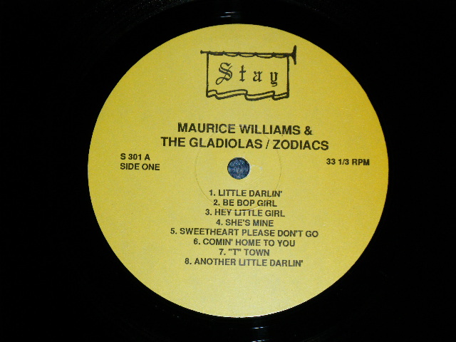 画像: MAURICE WILLIAMS & THE GLADIOLAS/ZODIACS   - LITTLE DARLIN'  ( NEW  )  / 1980's? or 1990's?   EUROPE?  "Brand New" LP 