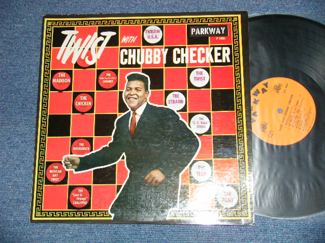 画像1: CHUBBY CHECKER - TWIST WITH CHUBBY CHECKER ( Ex+++/Ex+++ )   / 1960 US AMERICA 1st Press "ORANGE" Label MONO Used LP 