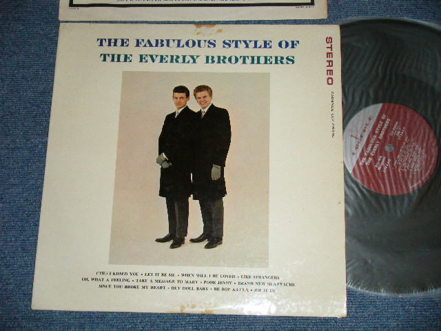 画像1: THE EVERLY BROTHERS -  The FABULOUS STYLE OF The EVERLY BROTHERS (Ex+/Ex+ Looks:Ex+++)  / 1963 US ORIGINAL "MAROON Label" STEREO Used LP  