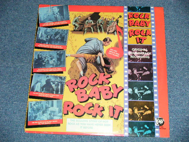 画像1: ost (JOHNNY CARROLL, The BELEW TWINS, The CELL BLOCK SEVEN,+ More) - ROCK BABY ROCK IT (SEALED Cut Out )  / 1986 US AMERICA REISSUE "BRAND NEW SEALED" LP 