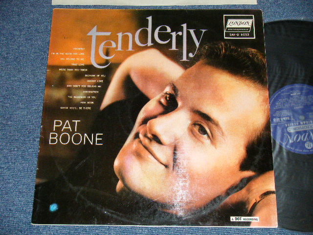 画像1: PAT BOONE - TENDERLY (Ex++/MINT- A-3,4:Ex+++ Looks:Ex++) /1960? UK ENGLAND  ORIGINAL ORIGINAL STEREO  Used LP 