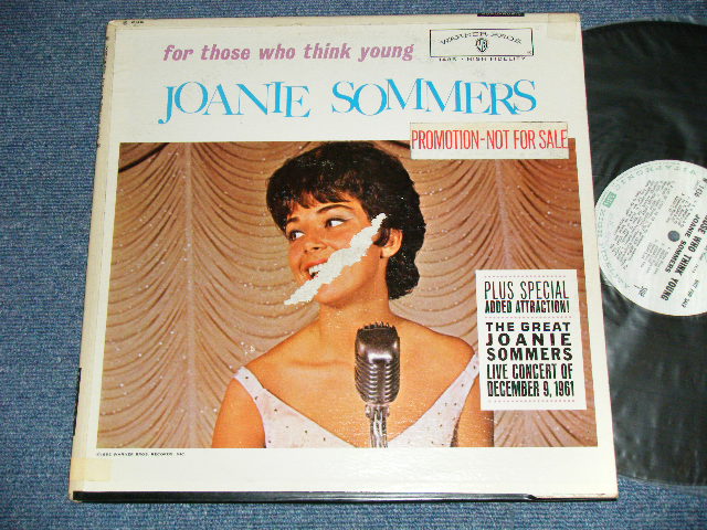 画像1: JOANIE SOMMERS - FOR THOSE WHO THINK YOUNG ( VG+/Ex+ TEAR BRKOFC, TapeSeam) / 1962 US AMERICA  ORIGINAL "WHITE LABEL PROMO" MONO Used  LP  