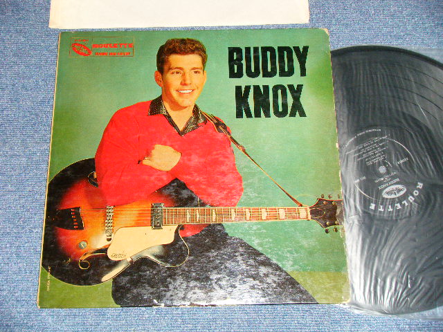 画像1: BUDDY KNOX - BUDDY KNOX (Ex++/Ex+++ )  / 1957 US AMERICA  ORIGINAL MONO LP '1st PRESS ALL BLACK WITH SILVER PRINT' Label