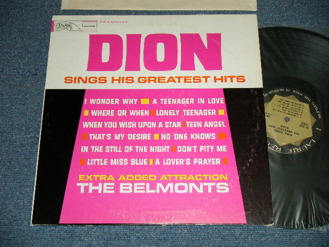 画像1: DION - SINGS HIS GREATEST HITS  (Ex++/Ex++ Looks:Ex+) /  1967? US AMERICA  ORIGINAL STEREO  Used LP