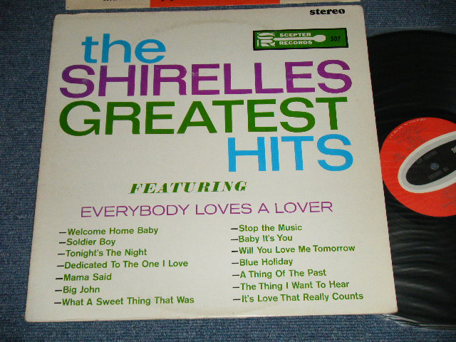 画像1: THE SHIRELLES -  GTREATEST HITS (Ex++/Ex++ EDSP) / 1967 US AMERICA ORIGINAL  "1st PRESS Label"  STEREO  Used LP  