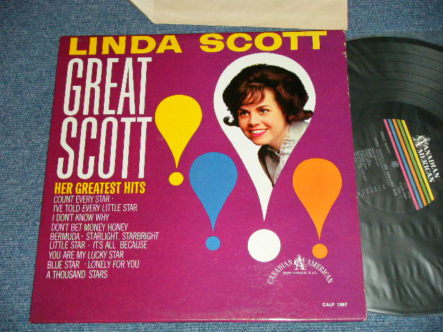 画像1: LINDA SCOTT - GREAT SCOTT! HER GREATEST HITS ( Ex++/MINT-) / 1962 US AMERICA ORIGINAL MONO Used LP 