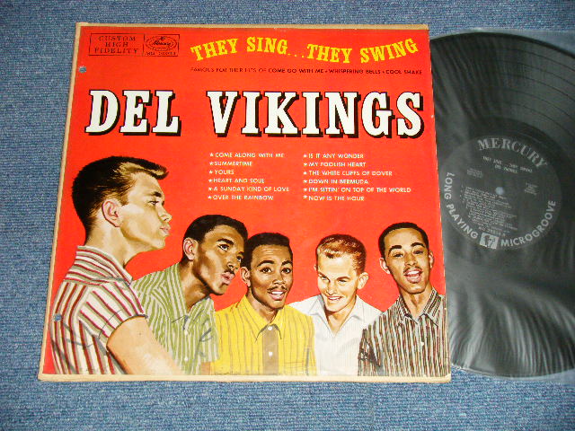 画像1: DEL VIKINGS DEL-VIKINGS  -  THEY SING...THEY SWING  (Ex++/Ex+++ 2x BB)  / 1957 US AMERICA ORIGINAL MONO Used LP 