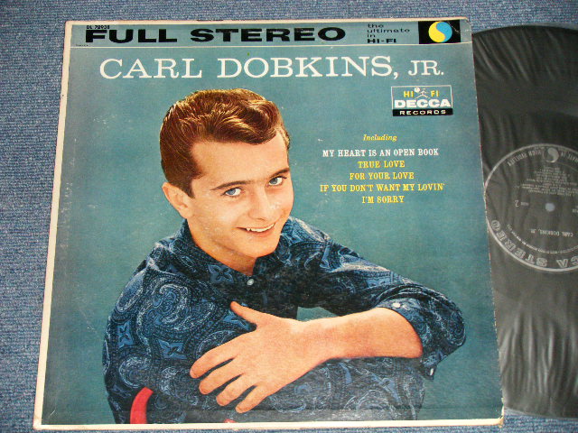 画像1: CARL DOBKINS Jr. - CARL DOBKINS Jr. (Included MY HEART IS AN OPEN BOOK )  ( Ex+Ex++ A-1,2:Ex  EDSP ) / 1959 US AMERICA ORIGINAL 1st Press Label  STEREO Used LP