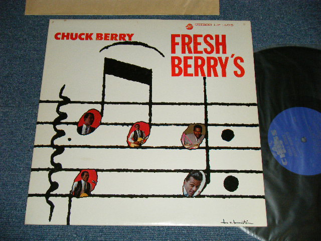 画像1: CHUCK BERRY - FRESH BERRY'S (Ex+++/Ex+++)  / 1961 US AMERICA ORIGINAL 1st Press "BLUE with SILVER Print Label" HEAVY Weight"MONO Used LP
