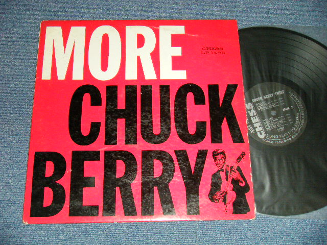 画像1: CHUCK BERRY -  MORE CHUCK BERRY :CHUCK BERRY TWIST (Ex++/Ex++ )  / 1962 US AMERICA ORIGINAL 1st Press "BLACK with SILVER Print Label"  MONO Used LP 