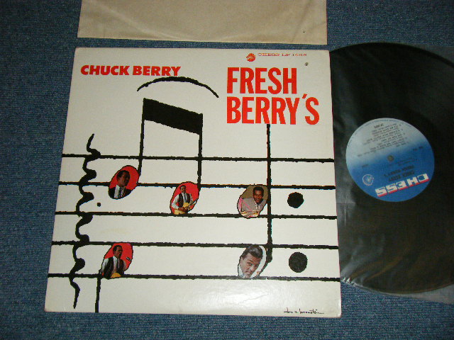 画像1: CHUCK BERRY - FRESH BERRY'S (Ex+++/Ex+++ BB)  / 1966-71 Version US AMERICA   "BLUE with CHESS at Top Label"  MONO Used LP