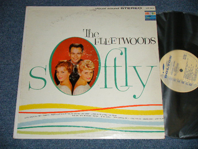 画像1: THE FLEETWOODS -  SOFTLY  (Ex++/POOR  WARP EDSP) / 1960 US AMERICA ORIGINAL "AUDITION LABEL PROMO" STEREO Used  LP　