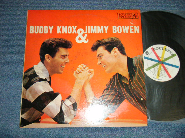 画像1: BUDDY KNOX & JIMMY BOWEN ( With BUDDY HOLLY on GUITAR on A-4 ) - BUDDY KNOX & JIMMY BOWEN ( Ex++/A-1,B-1:Poor SOME TIME JUMP ) / 1959 US AMERICA ORIGINAL MONO Used LP  