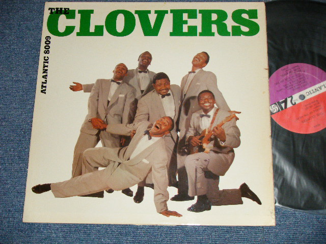画像1: THE CLOVERS - THE CLOVERS   (Ex++/Ex++  EDSP)  / 1961-1962 Version US AMERICA "ORANGE & PURPLE with WHITE FAN Label" MONO Used LP 
