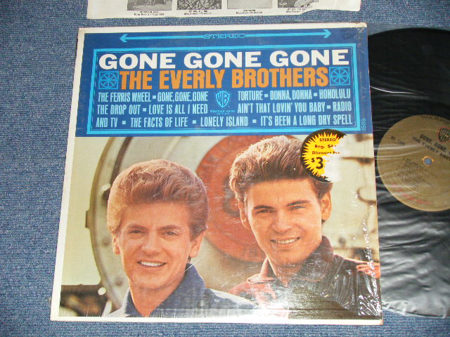 画像1: The EVERLY BROTHERS - GONE GONE GONE (MINT-/Ex+++)  /1965 US AMERICA ORIGINAL 1st Press "GOLD Label" STEREO Used LP