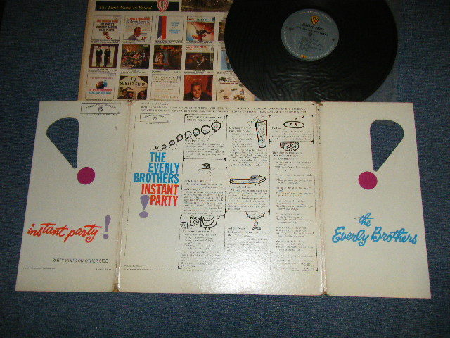 画像1: The EVERLY BROTHERS - INSTANT PARTY (Ex/VG+++ Looks:Ex- SCRATCHES)  /1962 US AMERICA ORIGINAL 1st Press "GRAY Label" MONO Used LP