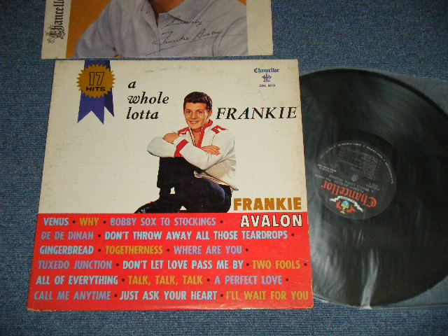 画像1: FRANKIE AVALON - ..A WHOLE LOTTA FRANKIE (Ex+/Ex++) / 1961 US AMERICA ORIGINAL 1st Press "BLACK Label"  MONO Used  LP  