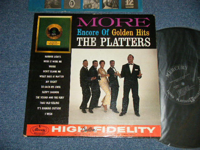 画像1: THE PLATTERS -  MORE ENCORE OF GOLDEN HITS (Ex++,Ex/Ex )  / 1960  US AMERICA ORIGINAL MONO Used  LP  