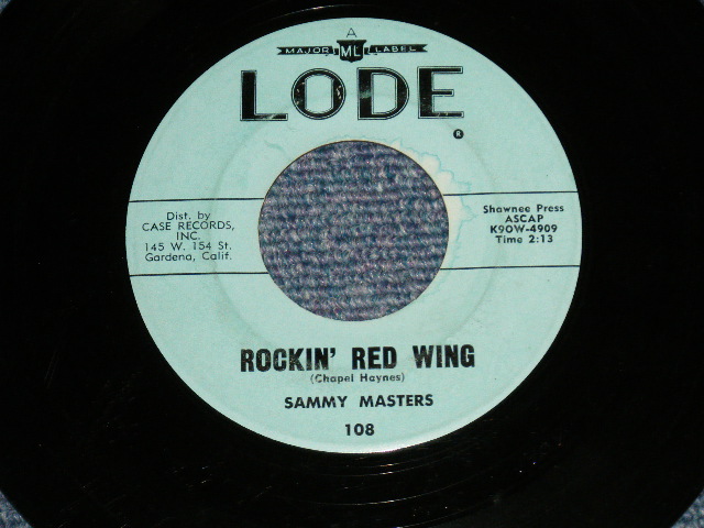 画像1: SAMMY ,MASTERS - REOCKIN' RESWING : LONELY WEEKEND (Ex++/Ex++) / 1960 US AMERICA Original Used 7" Single