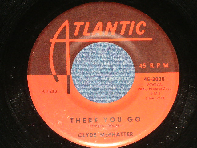 画像1: CLYDE McPHATTER(DRIFTERS/DOMINOES) - THERE YOU GO : YOU WENT BACK ON YOUR WORD  (Ex++/Ex++) / 1959 US AMERICA ORIGINAL Used 7" Single 