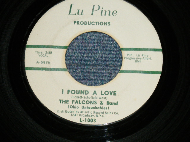 画像1: The FALCONS & Band - I FOUND A LOVE  : SWIM  ( Ex+ Looks:Ex+++/Ex+ Looks:Ex+++ )   / 1962 US AMERICA ORIGINAL   Used 7"45rpm Single 