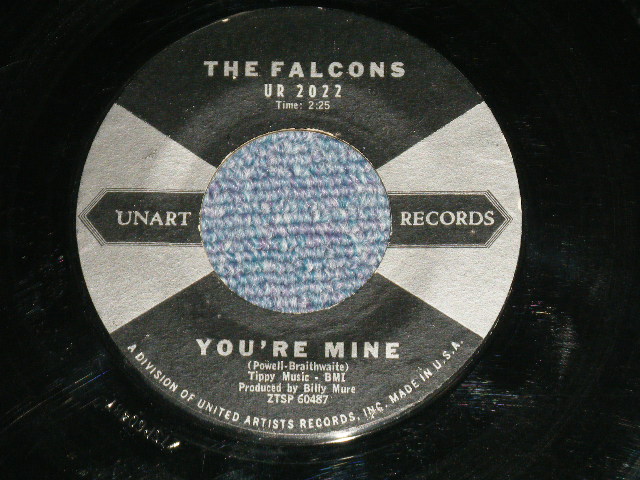 画像1: The FALCONS - YOU'RE MINE : COUNTRY SHACK  ( Ex++/Ex++ )   / 1959 US AMERICA ORIGINAL   Used 7"45rpm Single 