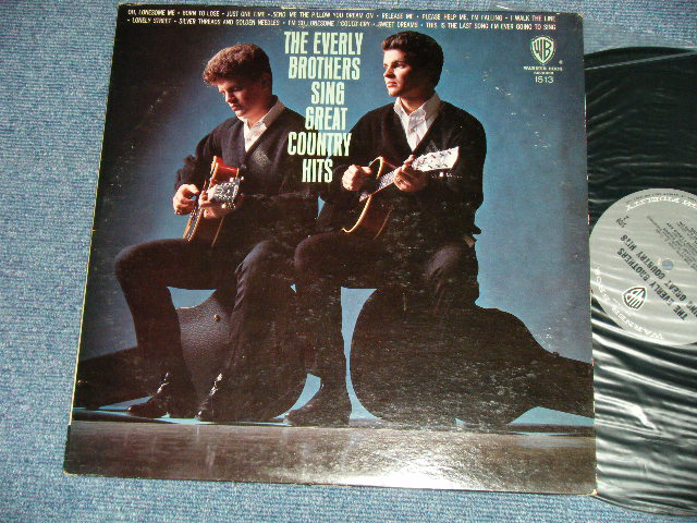 画像1: The EVERLY BROTHERS -  SING GREAT COUNTRY HITS (Ex+/Ex++ EDSP ) 1963 US AMERICA ORIGINAL 1st Press "GRAY  Label" mono Used LP