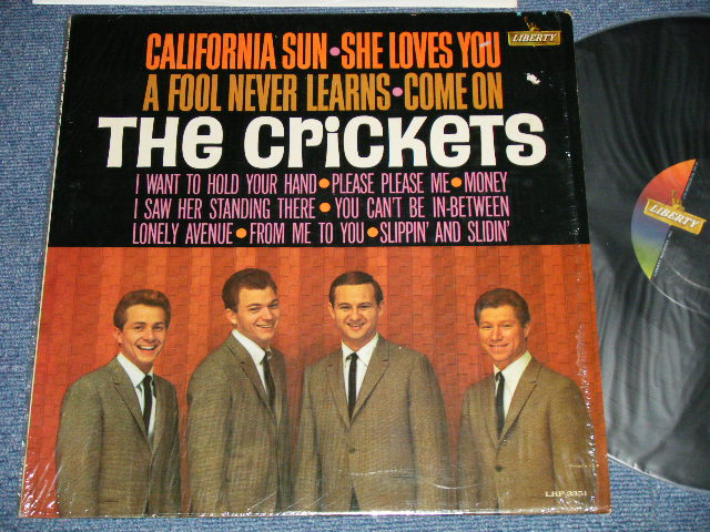 画像1: The CRICKETS - CALIFORNIA SUN/SHE LOVES YOU  (MINT-/MINT　手あＲオン℉論ＴこヴぇＲ /  1964 US AMERICA ORIGINAL  MONO  Used  LP
