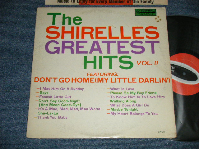 画像1: THE SHIRELLES -  GTREATEST HITS VOL.2 (Ex+/Ex+++ EDSP) / 1967 US AMERICA ORIGINAL  "1st PRESS Label"  MONO  Used LP  