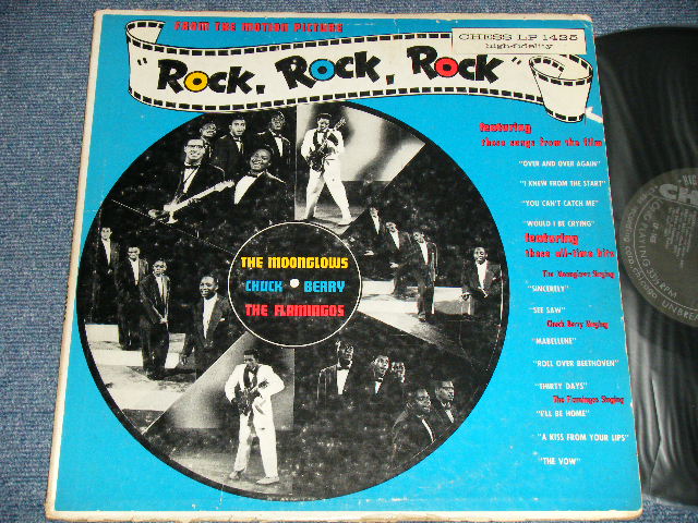画像1: ost V.A. (CHUCK BERRY, FLAMINGOS, MOONGLOWS) -ROCK, ROCK, ROCK  (VG+++/VG+++ EDSP, WOBC)   / 1956 US AMERICA ORIGINAL MONO Used LP 