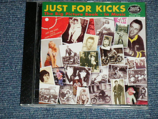画像1: V.A.Various OMNIBUS - JUST FOR KICKS : THE BIG PICTURE BOOK-IN MUSIC (ExMINT) / 2011 EU EUROPE ORIGINAL Used  CD  UK ENGLAND 