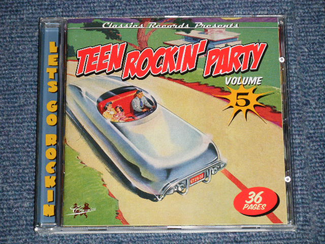 画像1: V.A.Various OMNIBUS - TEEN ROCKIN' PARTY VOLUME 5 (MINT-/MINT) / 2012 SWEDEN  ORIGINAL Used CD 