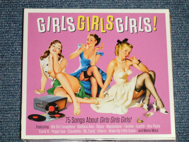 画像1: V.A.Various OMNIBUS - GIRLS GIRLS GIRLS!  (MINT-/MINT) / 2015 EUROPE   ORIGINAL Used  3-CD's Set