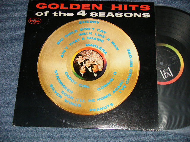 画像1: THE 4 FOUR SEASONS - GOLDEN HITS (Ex++/Ex+++ SWOBC)   / 1963 US AMERICA ORIGINAL used LP