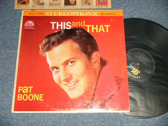 画像1: PAT BOONE - THIS AND THAT (Ex+/Ex+++ Tapeseam EDSP) /1960 US AMERICA  ORIGINAL  STEREO Used LP 
