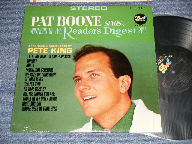 画像1: PAT BOONE - SINGS WINNERS OF THE READER DIGEST POLL (MINT-/MINT-) /1965 US AMERICA  ORIGINAL  STEREO Used LP 