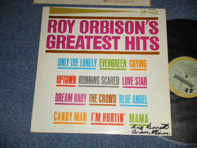 画像1: ROY ORBISON - GREATEST HITS ( Ex+/Ex+++ WOFC, WOL)  /  1963 US AMERICA ORIGINAL MONO  Used LP 