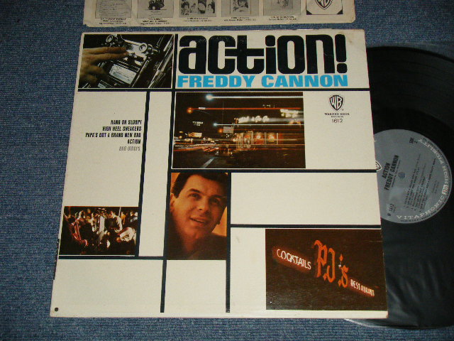 画像1:  FREDDY CANNON - ACTION!( Ex++/Ex++ Looks:Ex+++) / 1965 US AMERICA ORIGINAL MONO Used   LP  
