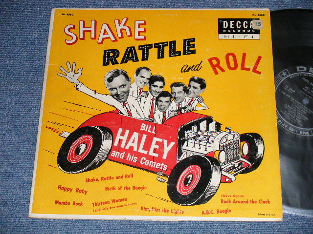 画像1: BILL HALEY and His COMETS - SHAKE RATTLE AND ROLL (Ex++/Ex++ EDSP)  / 1955 US AMERICA ORIGINAL Used 10"LP